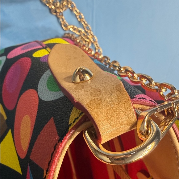 Dooney & Bourke Multicolor Graphic Shoulder Bag - Picture 11 of 15
